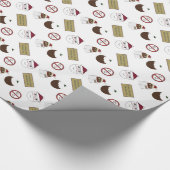 Open 'Til Kerstmis' niet Cadeaupapier (Hoek)