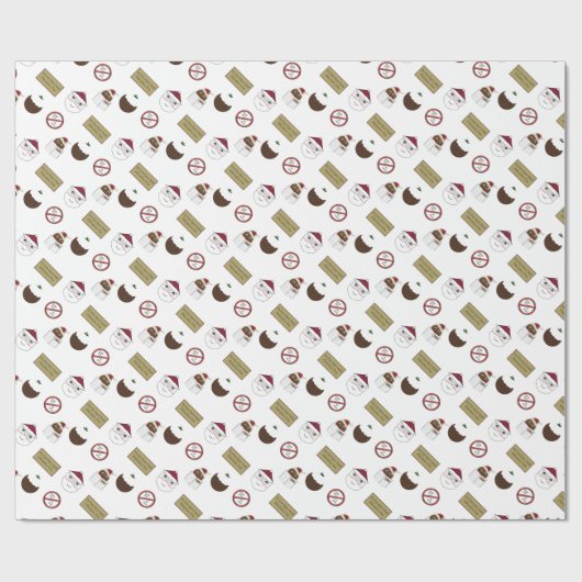 Open 'Til Kerstmis' niet Cadeaupapier (Vlak)