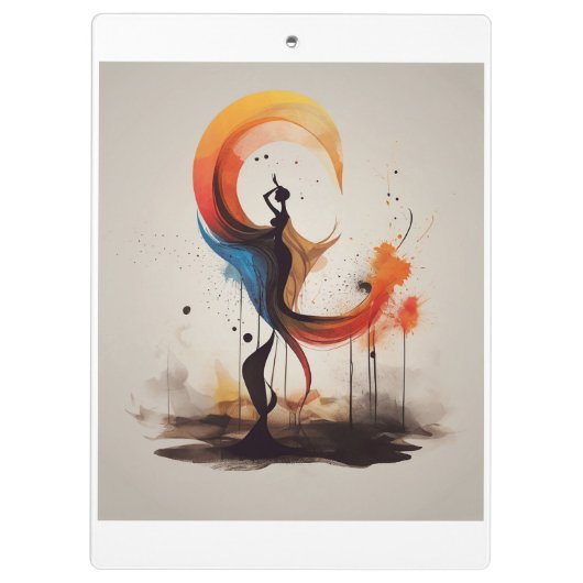 open to heart klembord (Achterkant)