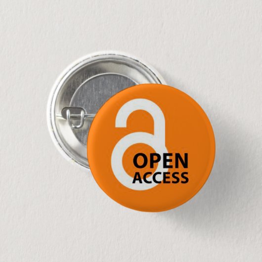 Open toegangspasje ronde button 3,2 cm (Voorkant /achterkant)
