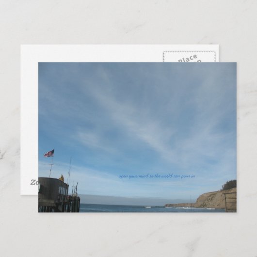 open uw geest briefkaart (Voorkant / Achterkant)