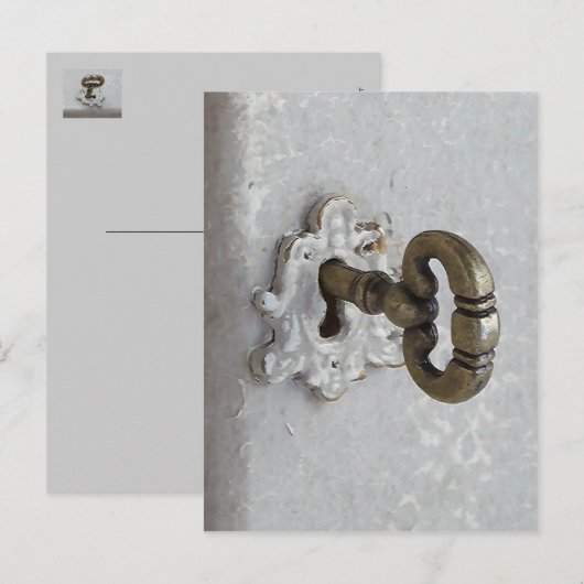 Open uw hart ~ Briefkaart / uitnodigingen (Voorkant / Achterkant)