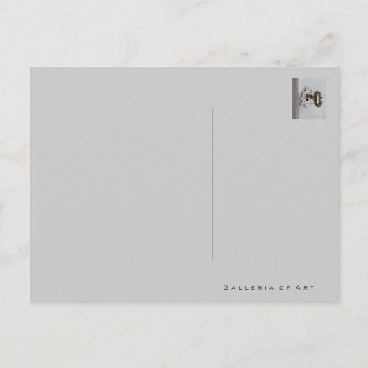 Open uw hart ~ Briefkaart / uitnodigingen (Achterkant)