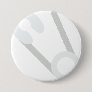 open veiligheidspeld ronde button 7,6 cm
