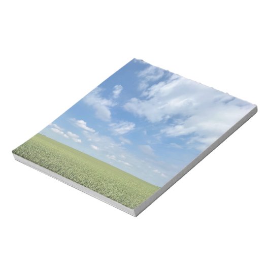 open veld notitieblok (Linkerzijde)