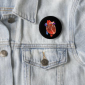 Open verwarmd ronde button 5,7 cm (In situ)