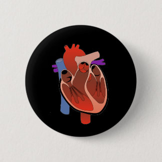 Open verwarmd ronde button 5,7 cm