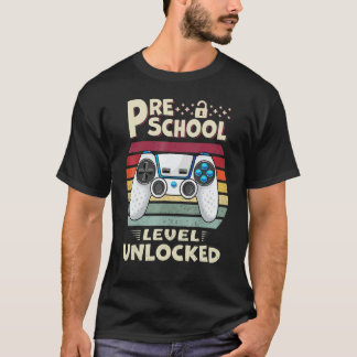 Open Video Game op voorschoolniveau Terug naar sch T-shirt