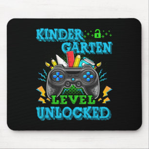 Open videogame op kinderniveau Terug naar Sch Muismat