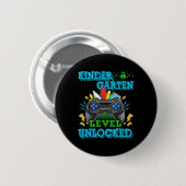 Open videogame op kinderniveau Terug naar Sch Ronde Button 5,7 Cm (Voorkant /achterkant)