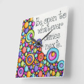 Open Vierkante Klok (Hoek)