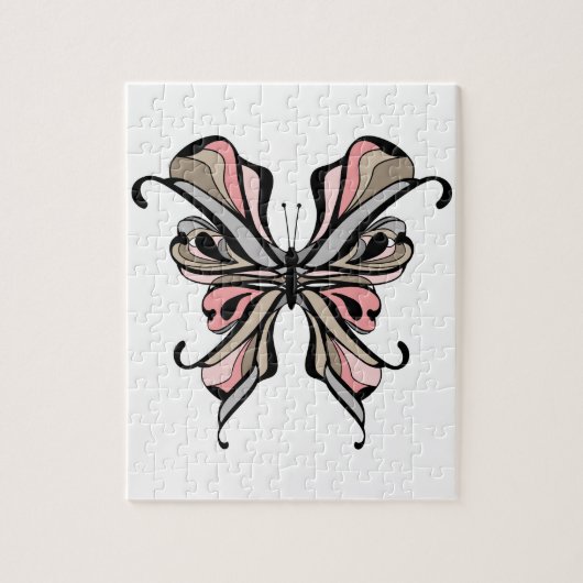 Open vlinder legpuzzel (Verticaal)