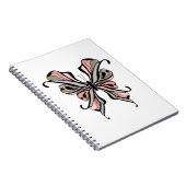 Open vlinder notitieboek (Rechterzijde)