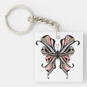 Open vlinder sleutelhanger (Voorkant)