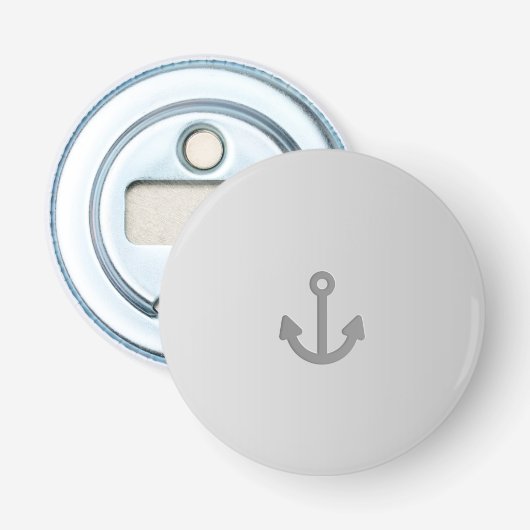 Open voor anker flesje button flesopener (Voorkant)