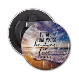 Open voor bijbelfles button flesopener