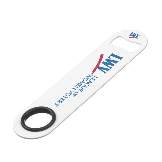 Open voor de vrouwenstembus speed flessenopener (Voorkant Gekanteld)