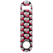 Open voor flesfles met Poolse plattegrond Speed Flessenopener (Voorkant)