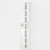 OPEN VOOR HET UITNEMEN VAN MONOGRAM RESTAURANT BIN SPANDOEK (Verticaal)