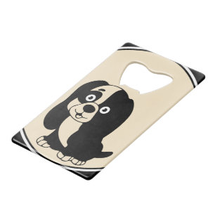 Open voor puppy flesje creditkaart flessenopener