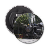 Open voor treinflesje button flesopener (Voorkant)