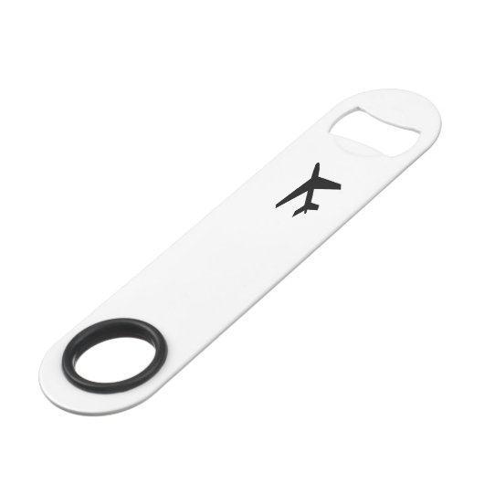 Open voor vliegtuigflessen speed flessenopener (Voorkant Gekanteld)