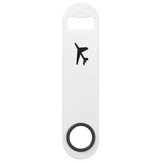 Open voor vliegtuigflessen speed flessenopener (Voorkant)