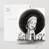 Open voor vrede briefkaart (Voorkant / Achterkant)