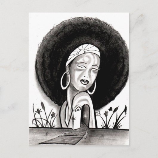 Open voor vrede briefkaart (Voorkant)