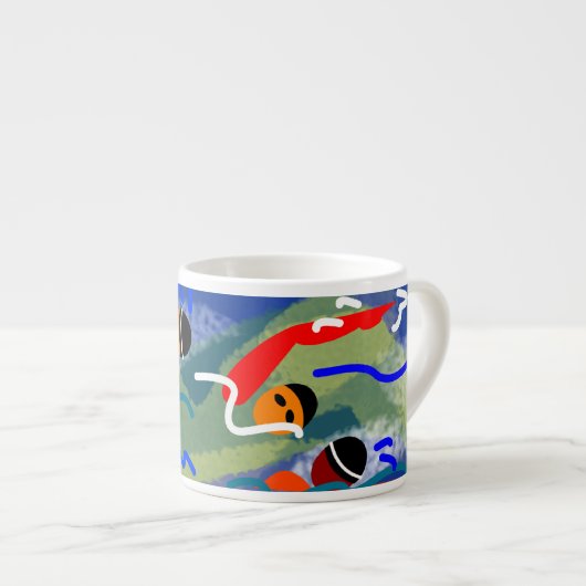 Open Water Espresso Cup Kop (Voorkant rechts)