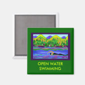Open Water Solo Magneet (Voorkant / Achterkant)