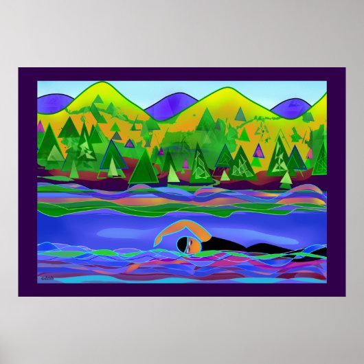 Open Water Solo Poster (Voorkant)