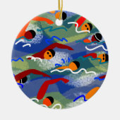 Open Water Swim Ornament (Voorkant)