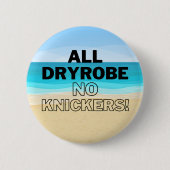 Open Water zwemmers cadeau zee zwemmen Ronde Button 5,7 Cm (Voorkant)