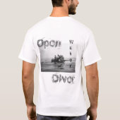 Open-waterduiker T-shirt (Achterkant)