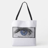OPEN WATERtaakbalk Tote Bag (Achterkant)