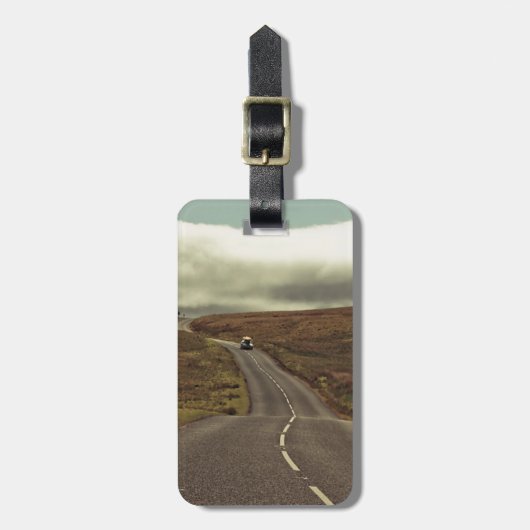 Open weg bagagelabel (Voorkant verticaal)