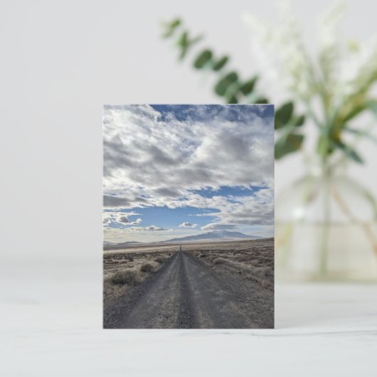 Open weg briefkaart (Staand voorkant)