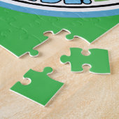 Open weg! Geniet van de rit! Legpuzzel (Zijkant)