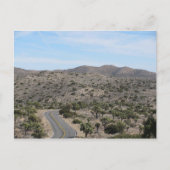 Open weg - Joshua Tree Briefkaart (Voorkant)