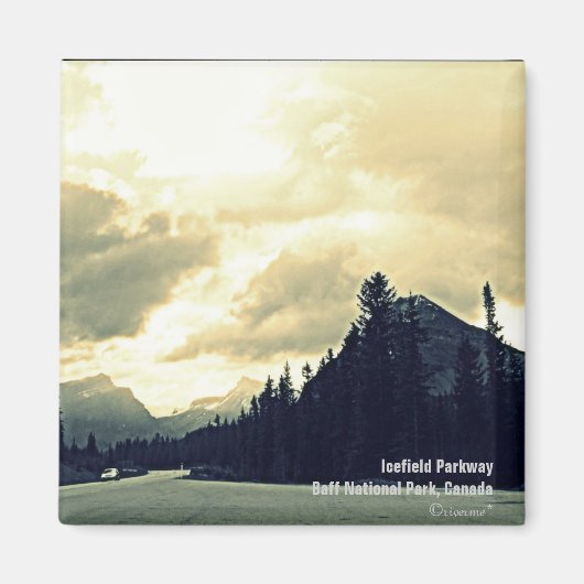 Open weg magneet (Voorkant)