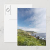 Open weg op een zomer california road trip op briefkaart (Voorkant / Achterkant)