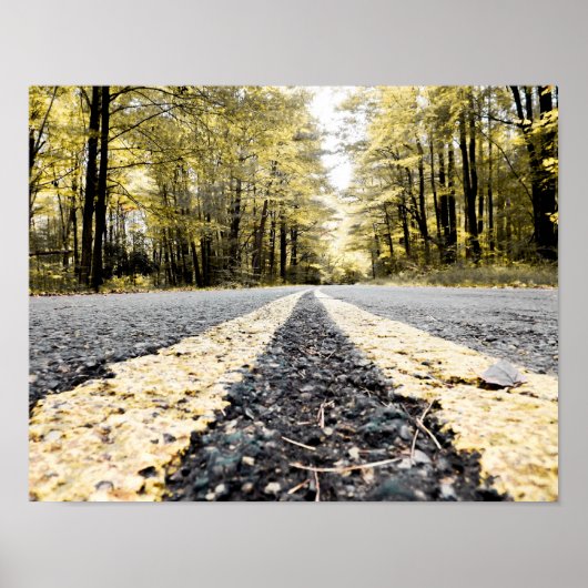 Open weg poster (Voorkant)