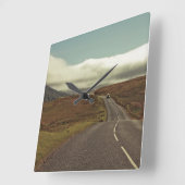 Open weg vierkante klok (Hoek)