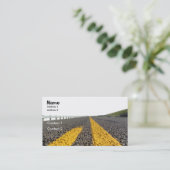 Open weg visitekaartje (Staand voorkant)