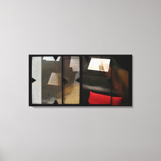 Open Werk met Open Red 8 Photomontage Canvas (Voorkant)