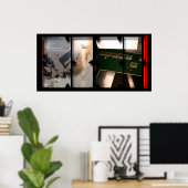 Open Werk over Open Red 14 Photomontage poster (Thuiskantoor)