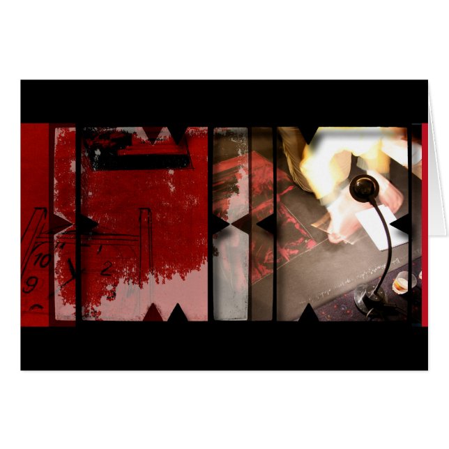 Open Werk over Open Red 2 Fotocollage (Voorkant Horizontaal)