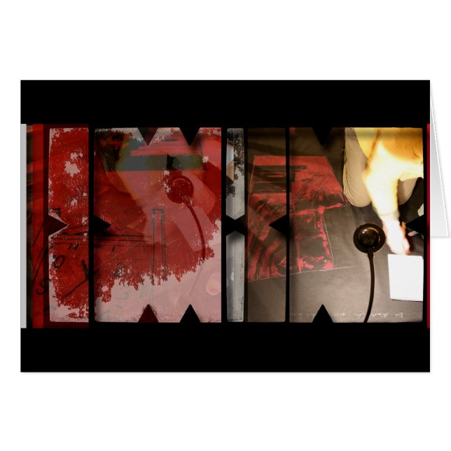 Open Werk over Open Red 3 Fotocollage (Voorkant Horizontaal)