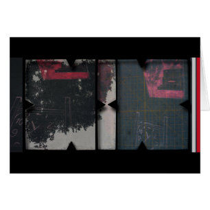 Open Werk over Open Rood 1 Fotomontage